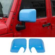 For 2007-2018 Jeep Wrangler JK JKU Side Rear View Mirror Cover Trim Frame RT-TCZ
