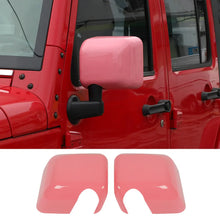For 2007-2018 Jeep Wrangler JK JKU Side Rear View Mirror Cover Trim Frame RT-TCZ