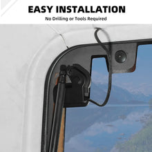 For 2007-2018 Jeep Wrangler JK JKU Tailgate Rear Window Heater Cable Protection Cover Trim RT-TCZ
