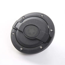 For 2007-2018 Jeep Wrangler JK Metal Car Door Gas Cap Tank Fuel Filler Cover Black RT-TCZ