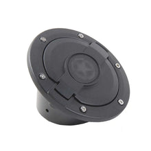 For 2007-2018 Jeep Wrangler JK Metal Car Door Gas Cap Tank Fuel Filler Cover Black RT-TCZ