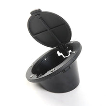 For 2007-2018 Jeep Wrangler JK Metal Car Door Gas Cap Tank Fuel Filler Cover Black RT-TCZ