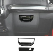 For 2007-2018 Jeep Wrangler JK Passenger Storage Glove Box Handle Cover Trim RT-TCZ