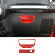 For 2007-2018 Jeep Wrangler JK Passenger Storage Glove Box Handle Cover Trim RT-TCZ