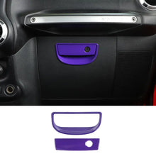 For 2007-2018 Jeep Wrangler JK Passenger Storage Glove Box Handle Cover Trim RT-TCZ