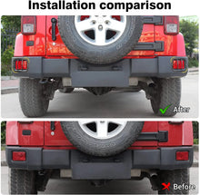 For 2007-2018 Jeep Wrangler JK Rear Bumper Fog Light Guards RT-TCZ