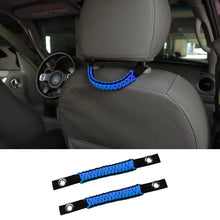 For 2007-2018 Jeep Wrangler JK Top Roll Bar Grab Handles Paracord Grip Handle RT-TCZ
