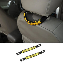 For 2007-2018 Jeep Wrangler JK Top Roll Bar Grab Handles Paracord Grip Handle RT-TCZ