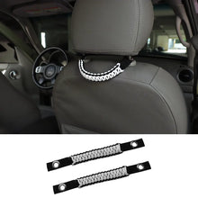 For 2007-2018 Jeep Wrangler JK Top Roll Bar Grab Handles Paracord Grip Handle RT-TCZ