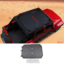 For 2007-2018 Jeep Wrangler JKU 4-Door Top Sunshade Mesh Shade Bikini RT-TCZ
