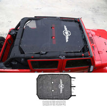 For 2007-2018 Jeep Wrangler JKU 4-Door Top Sunshade Mesh Shade Bikini RT-TCZ