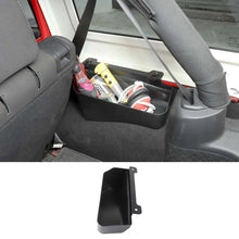 For 2007-2018 Jeep Wrangler JKU 4-Door Trunk Rear Cargo Storage Box Organizer, Compartment Box Bins, Black RT-TCZ