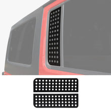 For 2007-2018 Jeep Wrangler JKU 4Doors Rear Door Window Glass Panel Trim Cover RT-TCZ