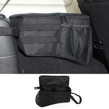 For 2007-2018 Jeep Wrangler JKU 4Doors Trunk Tool Storage Bag Cage with Multi-Pockets Organizers, Black RT-TCZ