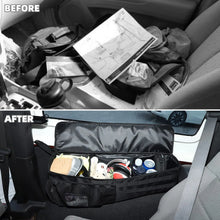 For 2007-2018 Jeep Wrangler JKU 4Doors Trunk Tool Storage Bag Cage with Multi-Pockets Organizers, Black RT-TCZ