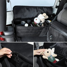 For 2007-2018 Jeep Wrangler JKU 4Doors Trunk Tool Storage Bag Cage with Multi-Pockets Organizers, Black RT-TCZ