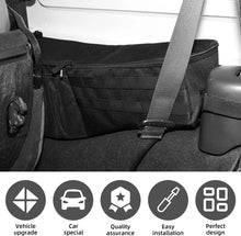 For 2007-2018 Jeep Wrangler JKU 4Doors Trunk Tool Storage Bag Cage with Multi-Pockets Organizers, Black RT-TCZ