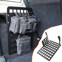 For 2007-2018 Jeep Wrangler JKU Unlimited 4-Door Metal Trunk Organizer Rear Cargo Rack Shelf Cargo Storage Box (Left Side) RT-TCZ
