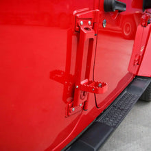 For 2007+ Jeep Wrangler JK JKU JL JLU 4 X Door Hinge Step Foot Peg Folding Foot Pedal RT-TCZ