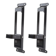 For 2007+ Jeep Wrangler JK JKU JL JLU JT Exterior Door Hinge Step Folding Foot Peg Steps Black(American Flag) RT-TCZ