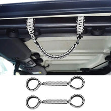 For 2007+ Jeep Wrangler JK JKU JL JLU JT Roll Bar Grab Handles Paracord Grip Handle RT-TCZ