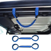 For 2007+ Jeep Wrangler JK JKU JL JLU JT Roll Bar Grab Handles Paracord Grip Handle RT-TCZ