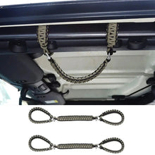 For 2007+ Jeep Wrangler JK JKU JL JLU JT Roll Bar Grab Handles Paracord Grip Handle RT-TCZ