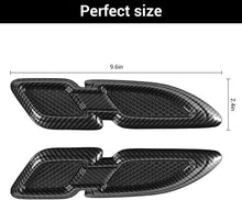 For 2007+ Jeep Wrangler JK JKU JL JLU JT & Renegade Front Hood Air Vent Outlet Fender Trim Cover RT-TCZ
