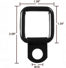 For 2007+ Jeep Wrangler JK JL 2Door Hardtop Removal Bolts Thumb Screws & D Ring Tie Down Anchors RT-TCZ