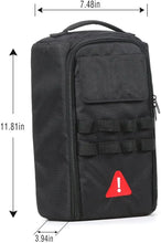 For 2007+ Jeep Wrangler JK JL Tailgate Bag Case Cover Storage Pockets Tool Kit Organizer RT-TCZ