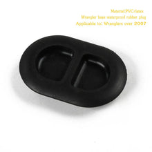 For 2007+ Wrangler JK JL & Gladiator JT Drain Plugs, Rear Floor Pan Body Plugs Rubber RT-TCZ