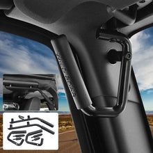 For 2007–2018 Jeep Wrangler JK & JKU 4-Door Aluminum Alloy Top Grab Handles – Front & Rear Set (4 pcs) RT-TCZ