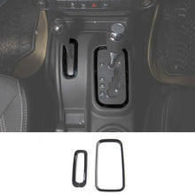 For 2011-18 Jeep Wrangler JK 2X Central Gear Shift Decor Ring Trim Cover RT-TCZ