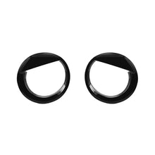 For 2011-2016 Jeep Patriot Headlight Trim Angry Eyes Style Front Lamp Bezels RT-TCZ