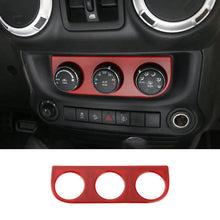 For 2011-2018 Jeep JK Wrangler Air Conditioner Switch Panel Cover Trim Bezel RT-TCZ