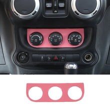 For 2011-2018 Jeep JK Wrangler Air Conditioner Switch Panel Cover Trim Bezel RT-TCZ