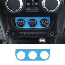 For 2011-2018 Jeep JK Wrangler Air Conditioner Switch Panel Cover Trim Bezel RT-TCZ