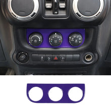 For 2011-2018 Jeep JK Wrangler Air Conditioner Switch Panel Cover Trim Bezel RT-TCZ