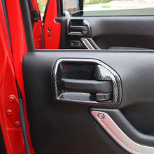For 2011-2018 Jeep Wrangler JK 2-Door Inner Door Handle Bowl Trim Cover RT-TCZ