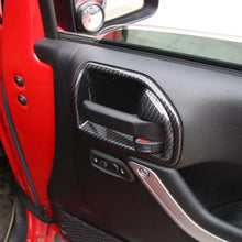 For 2011-2018 Jeep Wrangler JK 2-Door Inner Door Handle Bowl Trim Cover RT-TCZ