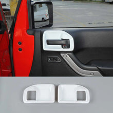 For 2011-2018 Jeep Wrangler JK 2-Door Inner Door Handle Bowl Trim Cover RT-TCZ