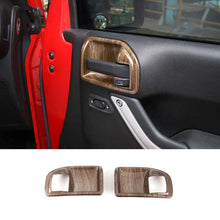 For 2011-2018 Jeep Wrangler JK 2-Door Inner Door Handle Bowl Trim Cover RT-TCZ