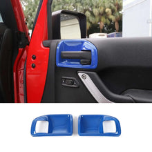 For 2011-2018 Jeep Wrangler JK 2-Door Inner Door Handle Bowl Trim Cover RT-TCZ