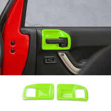 For 2011-2018 Jeep Wrangler JK 2-Door Inner Door Handle Bowl Trim Cover RT-TCZ