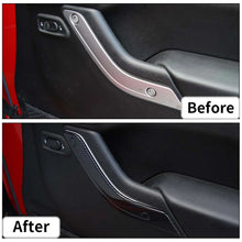 For 2011-2018 Jeep Wrangler JK 2Doors Interior Door Handle Cover Trim RT-TCZ