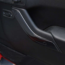 For 2011-2018 Jeep Wrangler JK 2Doors Interior Door Handle Cover Trim RT-TCZ