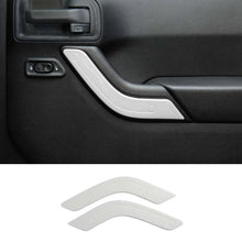 For 2011-2018 Jeep Wrangler JK 2Doors Interior Door Handle Cover Trim RT-TCZ