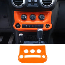 For 2011-2018 Jeep Wrangler JK Air Conditioning Switch Panel Cover Trim RT-TCZ