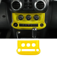 For 2011-2018 Jeep Wrangler JK Air Conditioning Switch Panel Cover Trim RT-TCZ