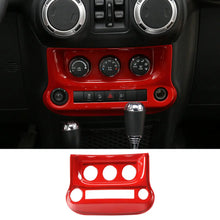 For 2011-2018 Jeep Wrangler JK Air Conditioning Switch Panel Cover Trim RT-TCZ
